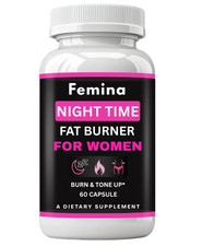NEW Femina Nighttime Fat Burn Weight Loss Formula for Women 60 Capsule