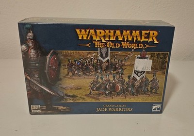 Warhammer Old World Grand Cathay Jade Warriors Jadekrieger Neu & OVP