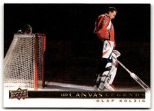 Olaf Kolzig 2020-21 SP Signature Edition Legends UD Canvas #C-48 Washington