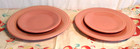 2 Homer Laughlin Fiesta Rose Pink 10.5" Dinner Plates 7.25" Bread Salad Dessert — photo 9