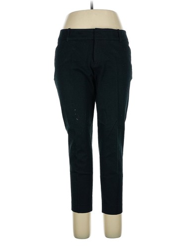 Pantalon Femme Merona Taille 6 - Couleur Noir, En Coton, Style Chino, Occasion Très Bon état