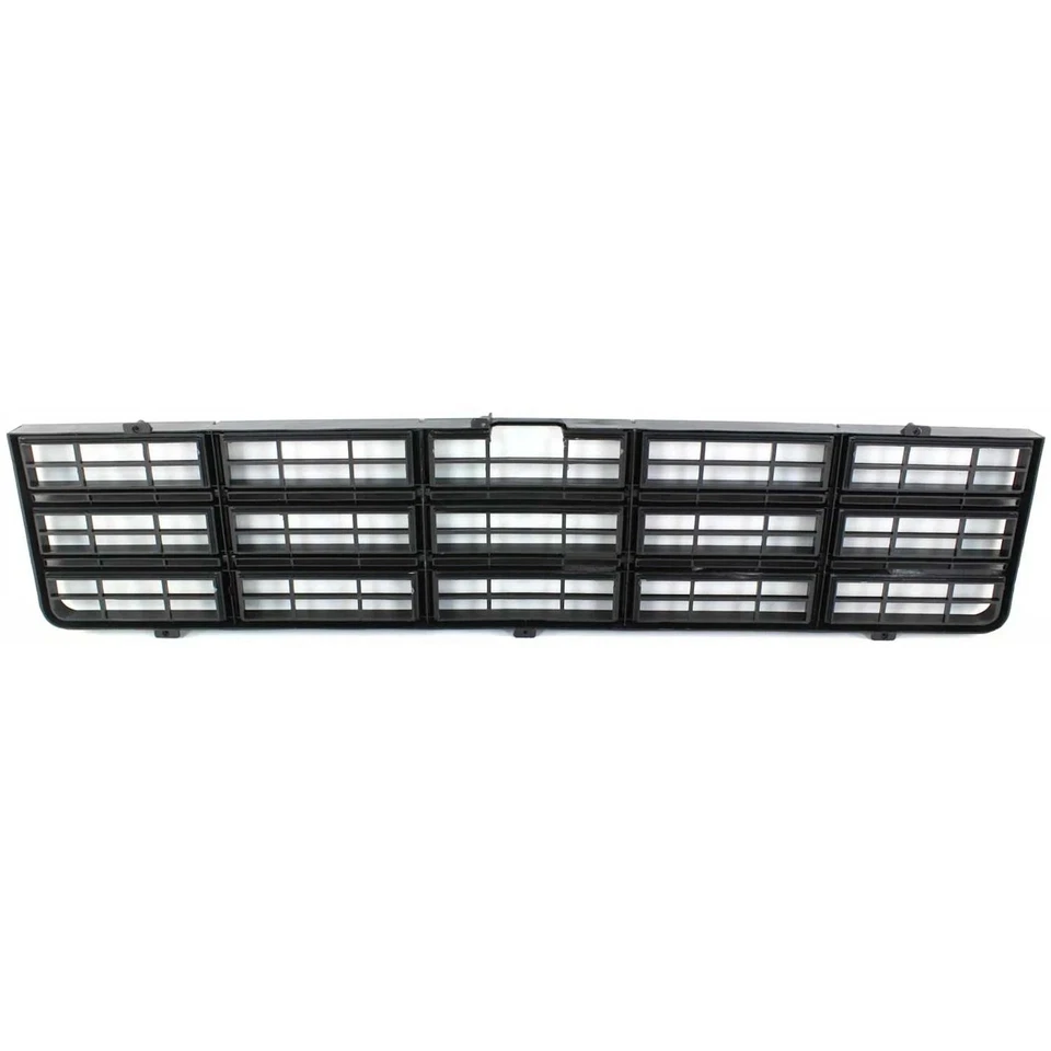 New Grille Silver Shell w/ Black Insert Plastic For 1977-1980 Chevrolet C10 K10 - Image 4 of 4