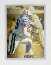 1/1 ? MISPRINT ERROR NO LOGO  1996 Topps Laser Bright Spots 15 Marshall Faulk
