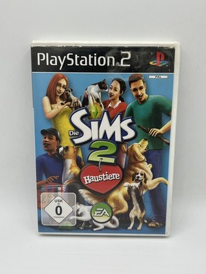 Die Sims 2: Haustiere (Sony PlayStation 2, 2006) PS2 spiel mit Anleitung