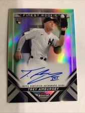 2022 Topps Finest Rookies Design Variation Autographs Trey Amburgey AU, RC