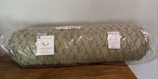 Austin Horn Collection 22 Neckroll Pillow Peridot NEW SEALED Bolster