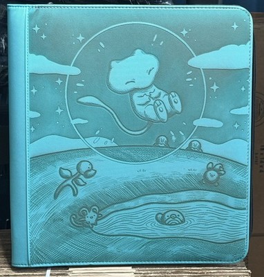 Pokémon Bubble Mew Laser Engraved 12 Slot 720 Card Binder | eBay