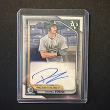 🔥 2024  DANIEL SUSAC Bowman Chrome Prospect AUTO #CPA-DS SF Giants HOT! 🔥