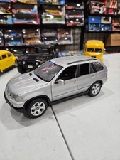 Kyosho 1st Gen BMW X5 4.4i  Silver 1:18 Scale Inv. #4694 - FREE SHIPPING INCLUDE