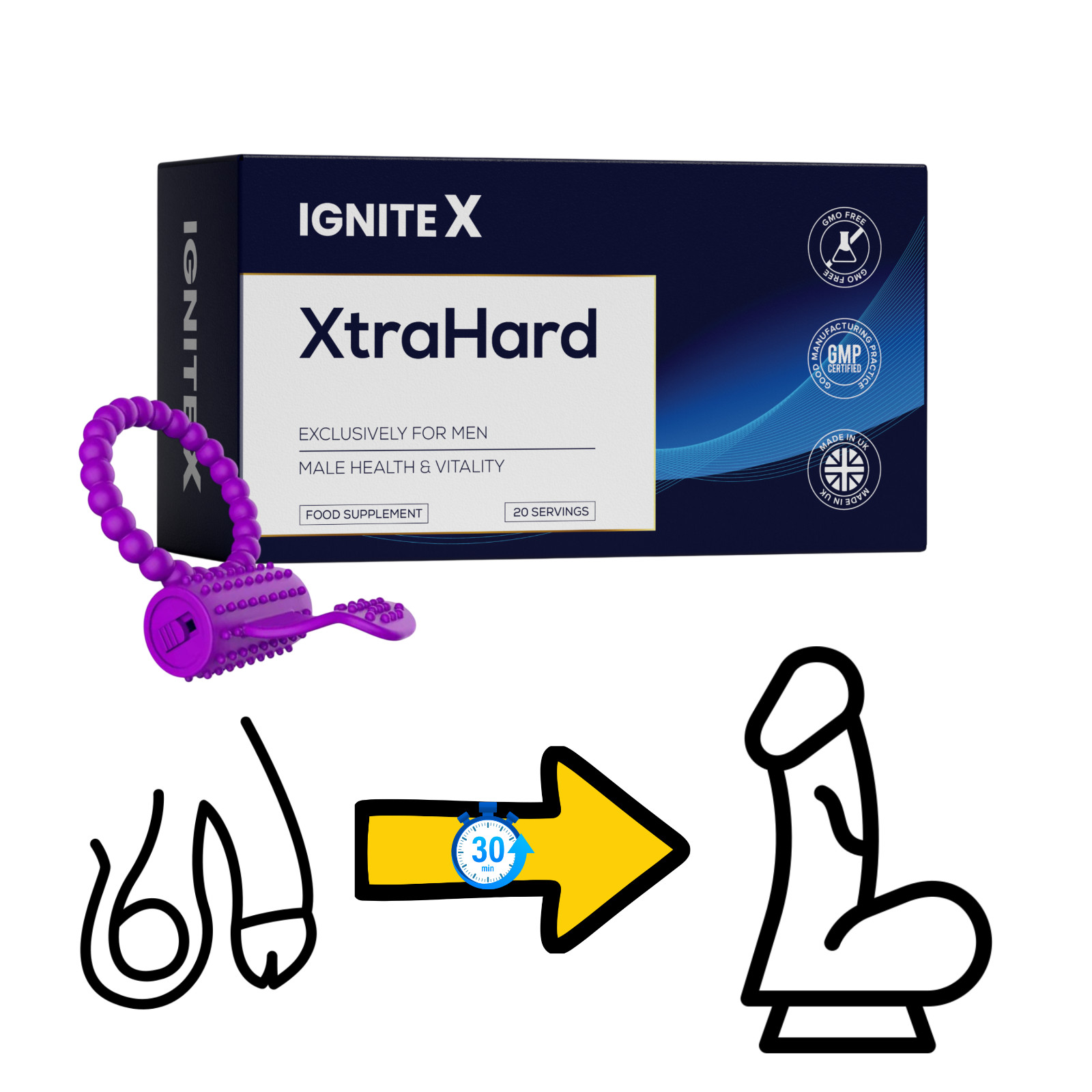 BLUPILL A BASE DI ERBE UOMO LONG DELAY PIÙ FORTI| PIÙ DURI| PIÙ EFFICACI IN 30 MINUTI