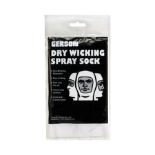 Gerson 070295 White Cotton Economy Spray Socks (12/Pack)