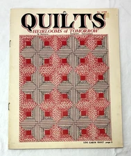 VTG Aunt Martha's "Quilts Heirlooms Of Tomorrow"  16 Pattern  Leaflet