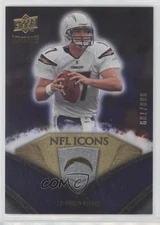 2008 Upper Deck Icons NFL Icons Silver 60/799 Philip Rivers #NFL41 1eo9