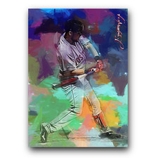 Michael Chavis #2 Art Card Limited 16/50 Edward Vela Signed (Boston Red Sox)