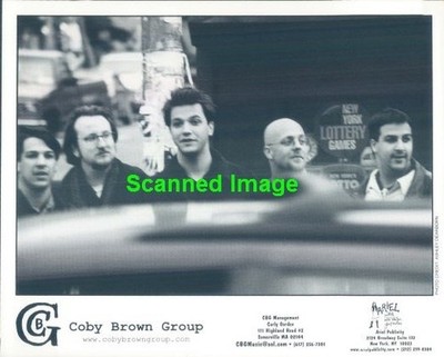 Press Photo: COBY BROWN GROUP 8x10 B&W