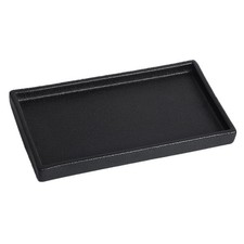 Bathroom Vanity Tray - 11'' Ceramic Rough-Textured Rectangle Countertop Tray,...