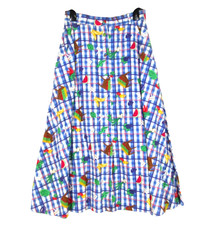 DE COLECCIÓN BECHAMEL Azul/Multi FALDA AC…
