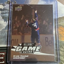 2022-23 Upper Deck Allure - Game Stills Brady Tkachuk #GS-15