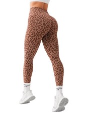 Butt Lifting Workout Leggings for Women Tummy Control High Waist Seamless No ...