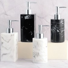 Pump Lotion Bottle Round Square Refillable Liquid Round Square 270ml 500ml