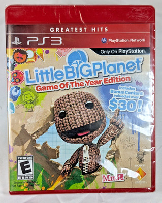LittleBigPlanet [Game of the Year] (Playstation 3) NEW Factory Sealed