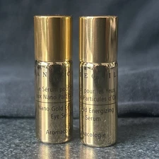 2x Chantecaille NANO GOLD ENERGIZING EYE SERUM Travel Size .10 oz / 3mL NEW Rare