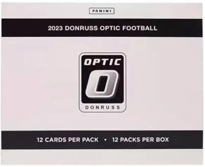 2023 Panini Donruss Optic Football Jumbo Value Box (Green Velocity Parallels)