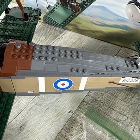 Lego 10226 Sopwith Camel 883 pcs 100% Complete with Box and Both Manuals