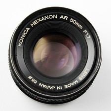 Konica Hexanon AR 50mm f/1.7 Lens - Parts/Repair