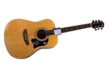 Nikka Costa Signed Autographed Acoustic Guitar