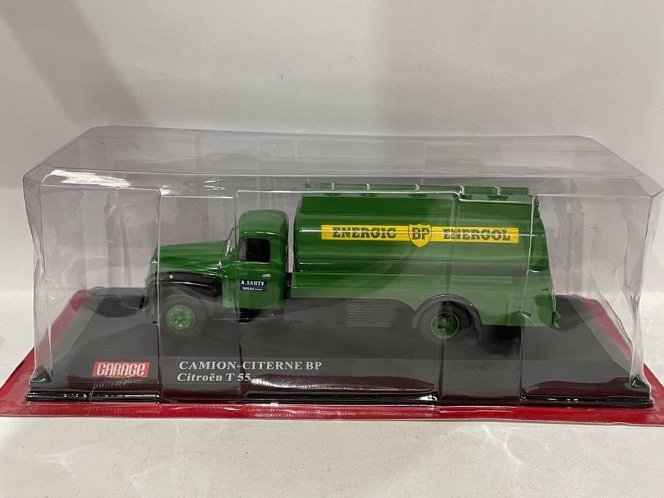 Miniature 1/43 Hachette – Camion Citerne BP Citroën T55 – Garage Hors Série N°3
