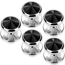Crystal Shirt Studs for Men's Tuxedo Shirt, Tuxedo Buttons for Birthday Black