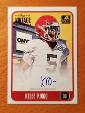 2021 Onyx Vintage Auto Blue Ink #CAKR Kelee Ringo Georgia Eagles #'d 400