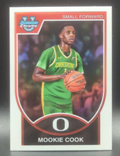 2023-24 Bowman University Chrome Mookie Cook 2007-08 flashback refractor