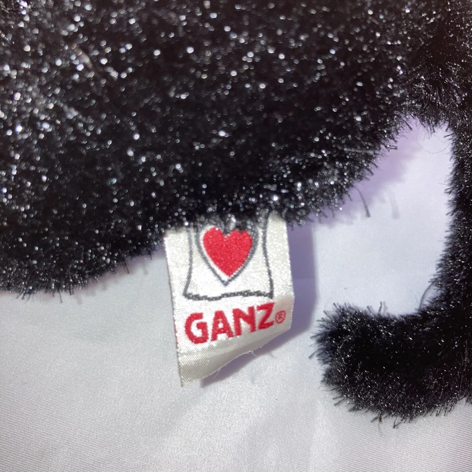 Webkinz Black Cat Plush Stuffed Animal NO Code Clean Cute Cuddly Soft - Image 4 of 4