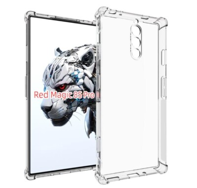 For ZTE Nubia Red Magic 8S Pro 8sPro+ Anti Impact Clear Gel skin soft case cover