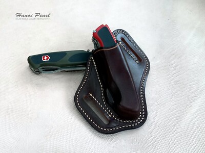 Custom Leather Sheath for Victorinox / Wenger RangerGrip 78, 79