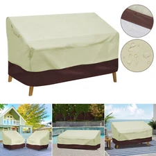 Windproof Patio Furniture Sofa Loveseat Cover Waterproof Outdoor Bench Cover