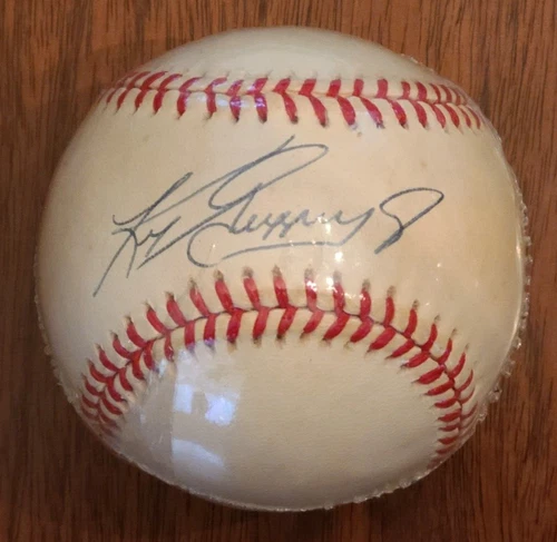 KEN GRIFFEY JR. AUTOGRAPHED BASEBALL STILL SEALED IN PLASTIC - GUARANTEED! HOF!
