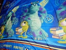 6L !WOW! Zasłona prysznicowa Disney MONSTER'S INC UNIVERSITY (TKANINA Z MIKROFIBRY)