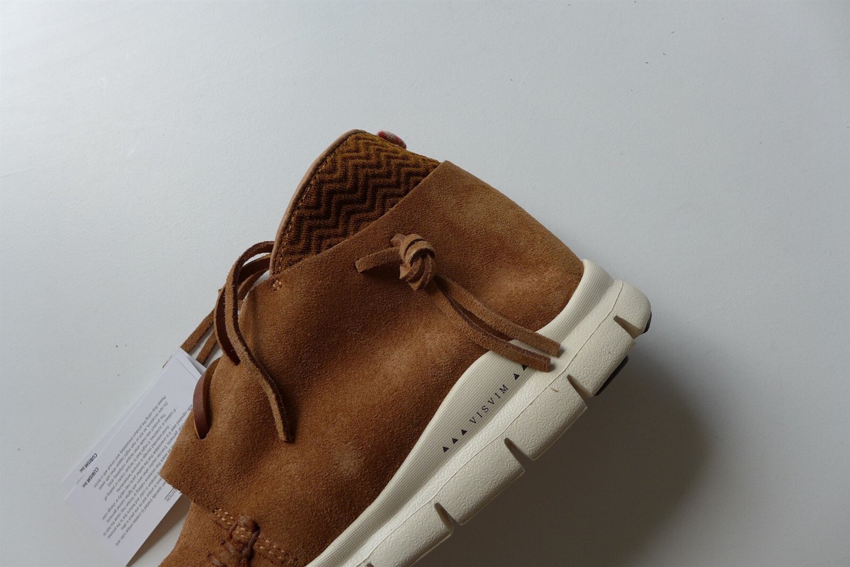 Visvim Ute Moc Trainer Hi-Folk in Brown Suede - size US 9  display picture 1