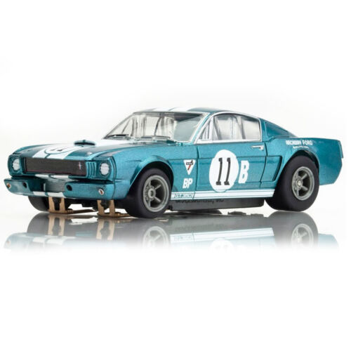 AFX 22071 Mega-G+ 1965 Shelby GT350R Donohue HO Slot Car - Picture 3 of 4