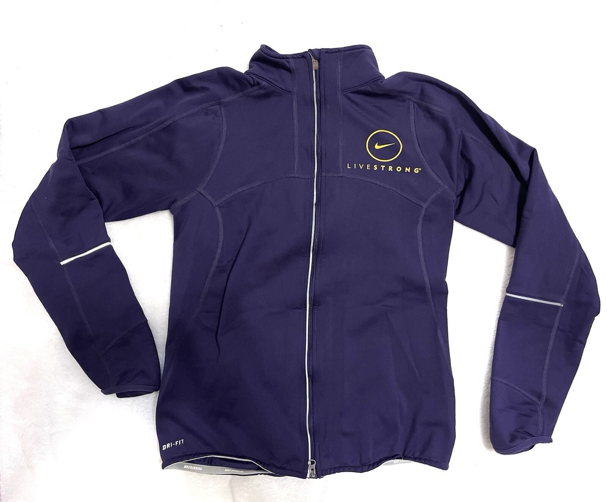 nike women's full zip running jacket