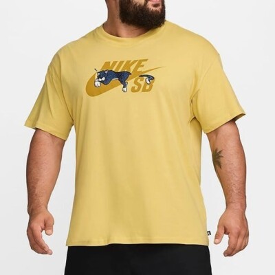 Brand New Nike SB Panther T-shirt Saturn Gold | eBay