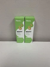 HERO COSMETICS Bright Eyes Illuminating Eye Cream 0.50 fl oz Lot Of 2 B89-55