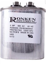 Ronken 36 Volt Capacitor | 6 MFD #2390 | Compatible with Select Electic Club Car