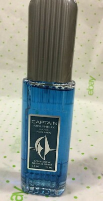 Captain by Molyneux After Shave Lotion Spray 2.5 oz Unboxed New No Box