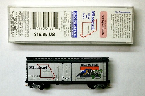 MTL Micro-Trains 21373 Missouri MO 1821 "The Show Me State" | Zustand: New