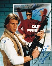 MARC SINGER signed Autogramm 20x25cm V - THE VISITORS in Person autograph COA
