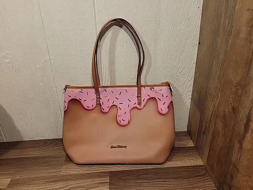 Chris Campbell ✨ SHOE BAKERY ✨ Pink Sprinkle Pop Art LARGE TOTE